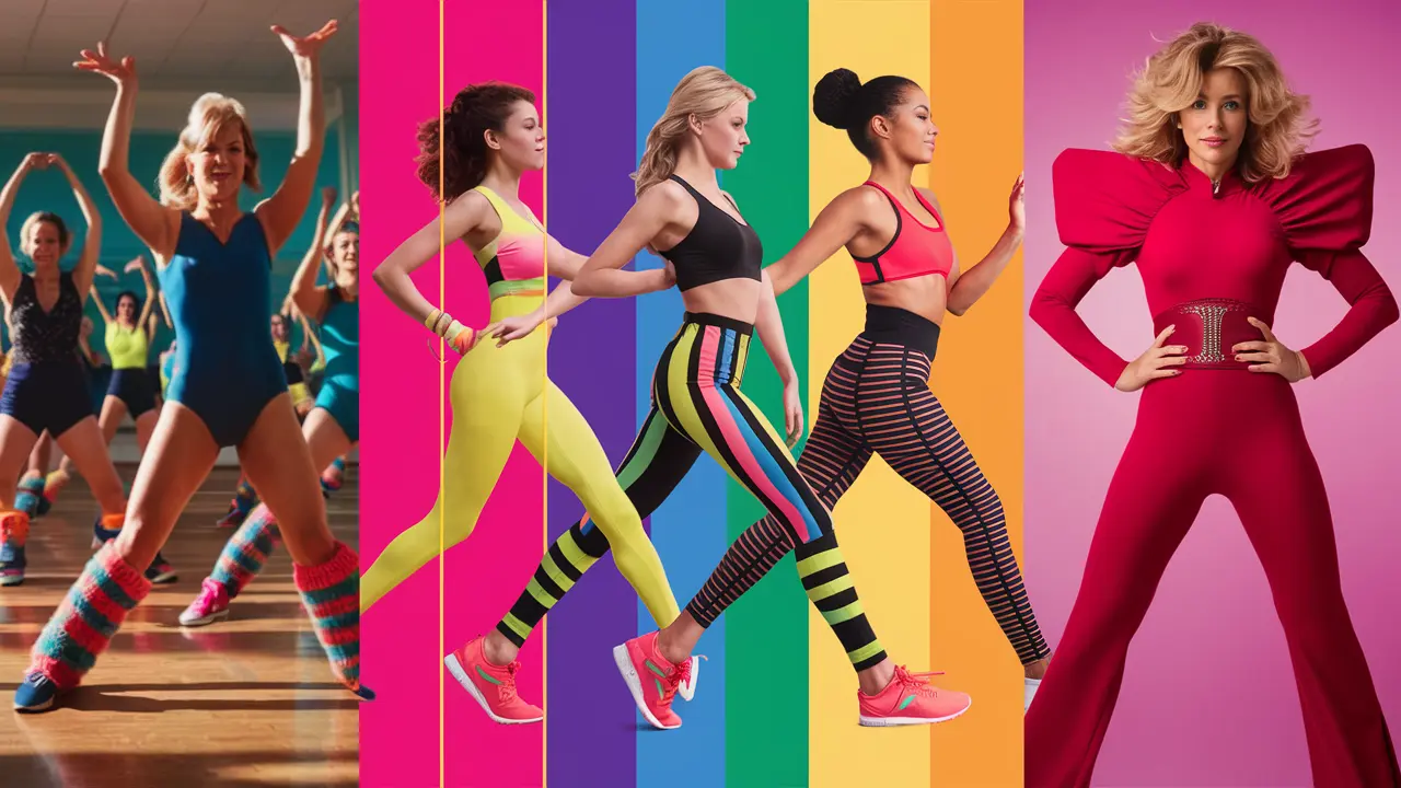 The Evolution of 80s Exercise Outfit
