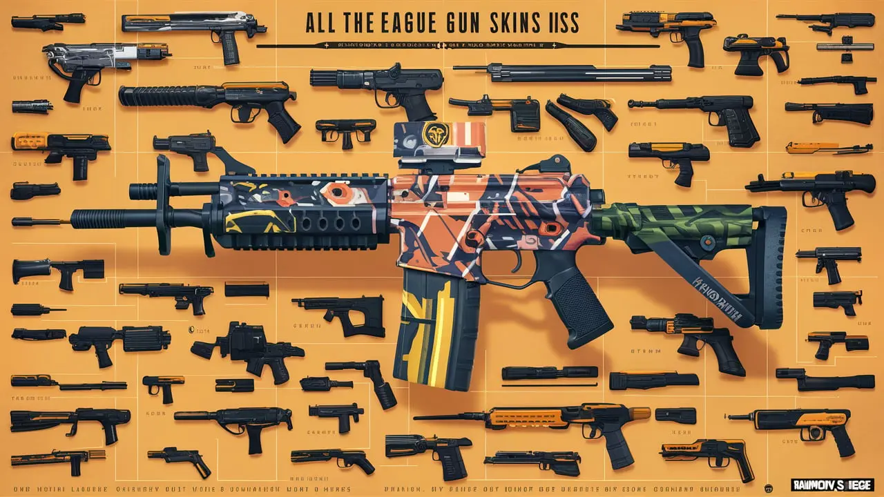 A Complete Guide to Every Pro League Gun Skin i NR6