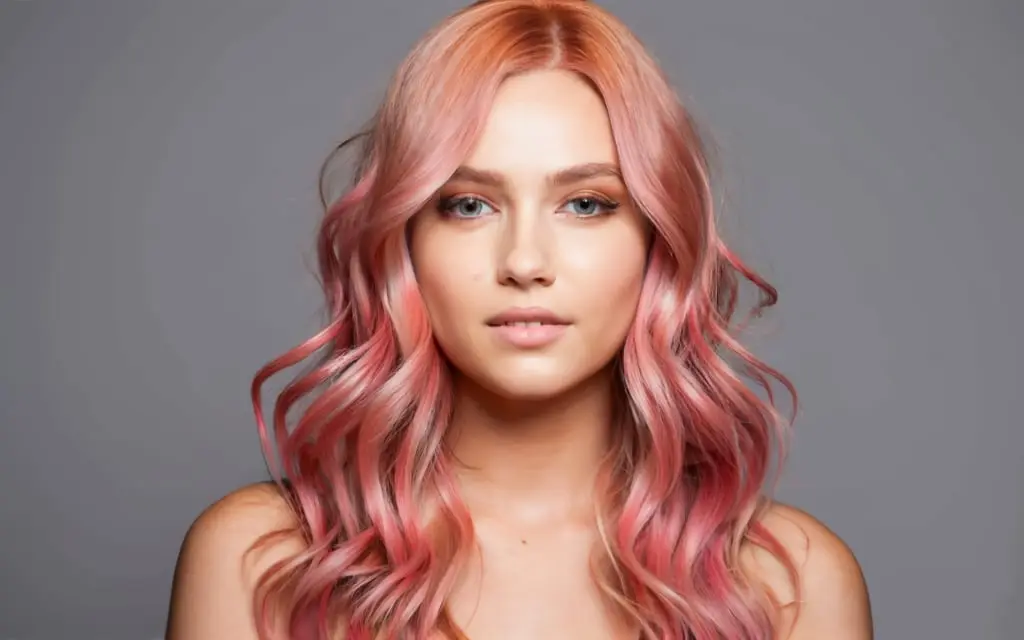 Volluck Hair Color Wax Temporary Hair Color Rose Gold